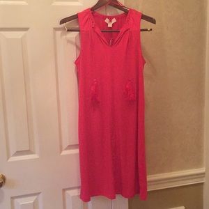 MIchael Kors Deep Pink ( looks red) Dress